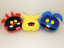 Load image into Gallery viewer, Handmade custom Set of 3 funny Viruses plushies
