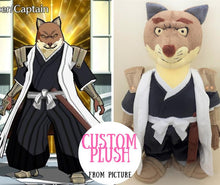 Load image into Gallery viewer, Custom Sajin Komamura plush home decor
