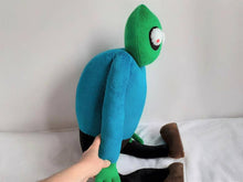 Load image into Gallery viewer, Custom Salad Fingers plush home decor
