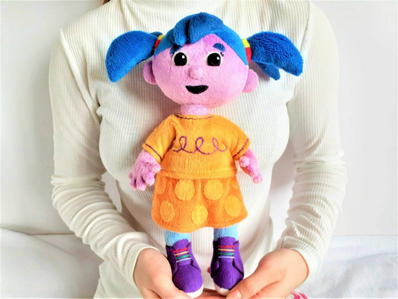 Charlie's Colorforms City plush – AnnushkaToys Custom plush