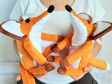 Load image into Gallery viewer, Handmade custom The little prince Mr Fox plush
