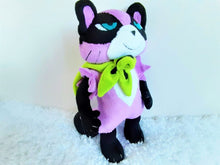 Load image into Gallery viewer, Handmade custom Tanya Keys the tanuki plush
