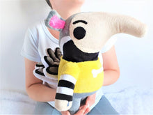 Load image into Gallery viewer, Custom Antonio the anteater plush
