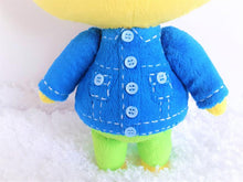 Load image into Gallery viewer, Handmade custom Henry the frog plush
