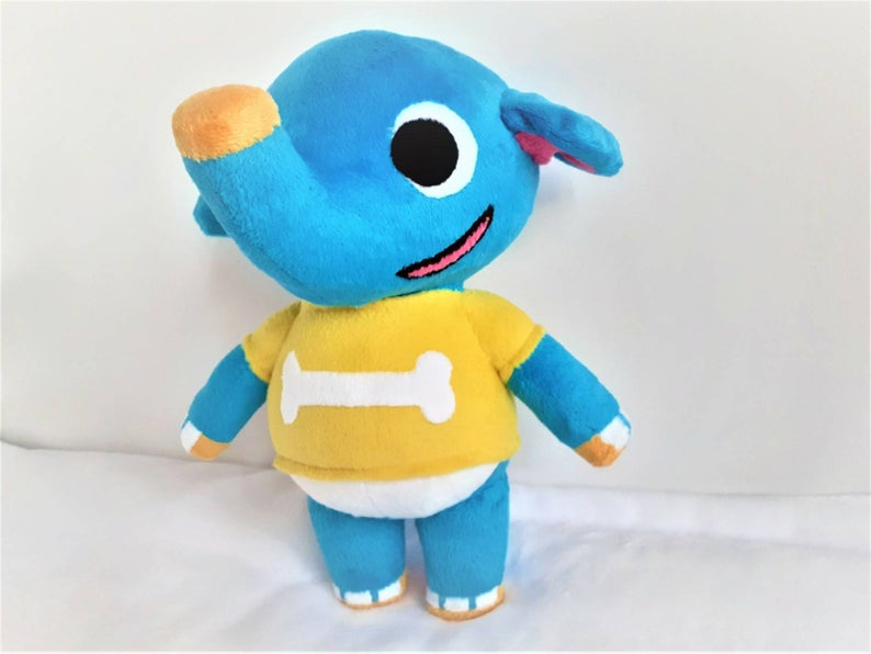 Custom Dizzy the elephant plush