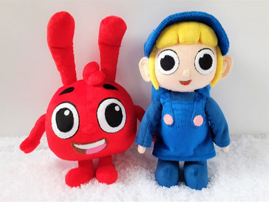 Custom Mila and  Mophle toys