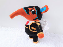 Load image into Gallery viewer, Handmade custom Olaf the anteater plush amiibo
