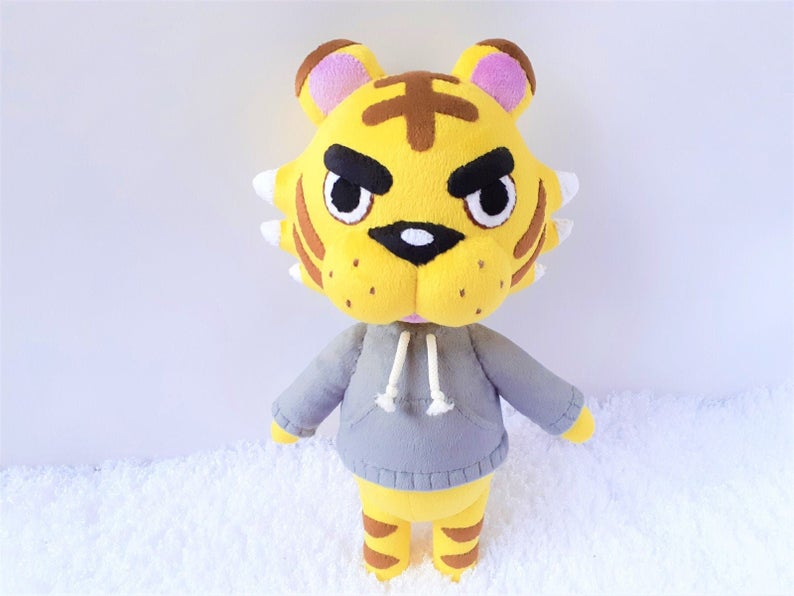 Custom Tybalt the tiger plush