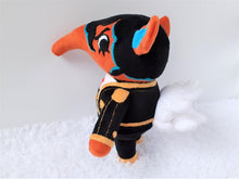 Load image into Gallery viewer, Handmade custom Olaf the anteater plush amiibo
