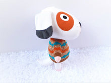 Load image into Gallery viewer, Handmade custom Bones the dog plush
