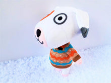 Load image into Gallery viewer, Handmade custom Bones the dog plush
