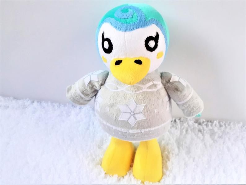 Custom Sprinkle the penguin plush