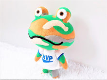 Load image into Gallery viewer, Handmade custom Camofrog the frog plushie
