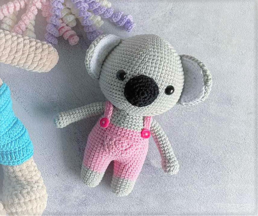 Koala Crochet animal bear home decor